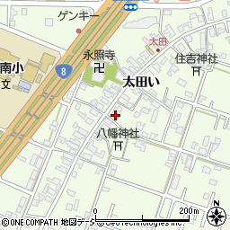 石川県河北郡津幡町太田い91周辺の地図