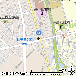 富山県富山市婦中町砂子田37-6周辺の地図