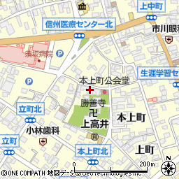 長野県須坂市須坂1350周辺の地図