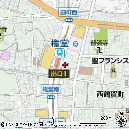 長野中央警察署権堂町交番周辺の地図
