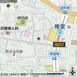 長野県長野市鶴賀権堂町2229周辺の地図