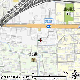 長野県長野市三輪荒屋1173周辺の地図