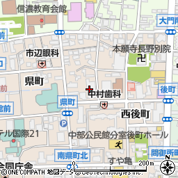 長野県労働者住宅生活協同組合周辺の地図