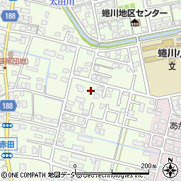 赤田第3公園周辺の地図