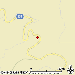 群馬県吾妻郡中之条町栃窪328周辺の地図