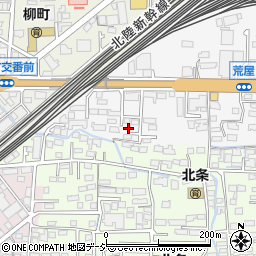 長野県長野市三輪荒屋1187周辺の地図