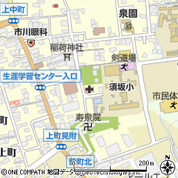 上高井教育会館周辺の地図