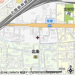 荒屋西澤神宮前事務室周辺の地図