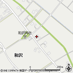 富山県小矢部市和沢152周辺の地図
