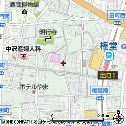 長野県長野市鶴賀権堂町2253周辺の地図