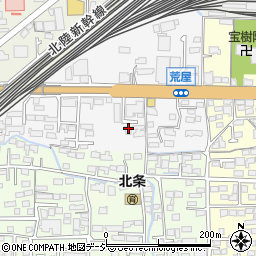 長野県長野市三輪荒屋1177周辺の地図