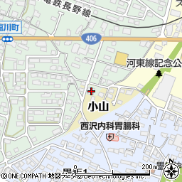 長野県須坂市塩川1645周辺の地図