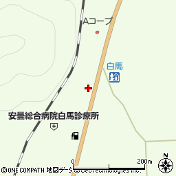 長野県北安曇郡白馬村飯田21529周辺の地図