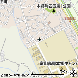 富山県富山市本郷町153-3周辺の地図