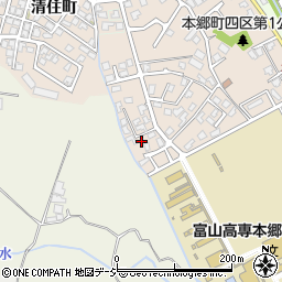 富山県富山市本郷町145-29周辺の地図