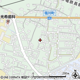 長野県須坂市塩川705周辺の地図