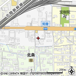 長野県長野市三輪荒屋1171周辺の地図