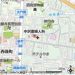 長野県長野市鶴賀権堂町2290周辺の地図