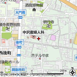 長野県長野市鶴賀権堂町2288周辺の地図