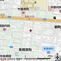 柳町変電所周辺の地図