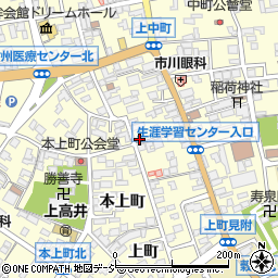 長野県須坂市須坂88周辺の地図