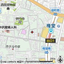 長野県長野市鶴賀権堂町2238周辺の地図