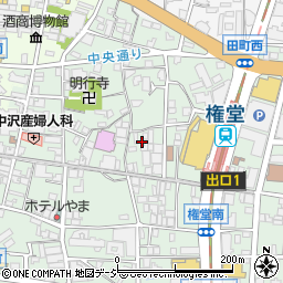 長野県長野市鶴賀権堂町2238周辺の地図
