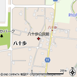 富山県砺波市八十歩65周辺の地図