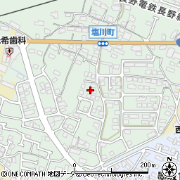 長野県須坂市塩川706-2周辺の地図