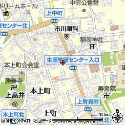 長野県須坂市須坂43周辺の地図