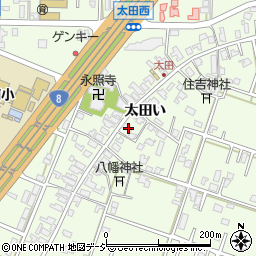 石川県河北郡津幡町太田い96周辺の地図