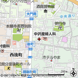 長野県長野市鶴賀権堂町2321周辺の地図