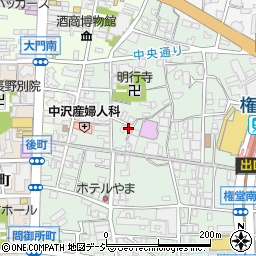 長野県長野市鶴賀権堂町2257周辺の地図