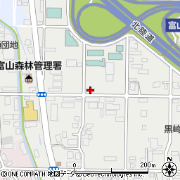 富山県富山市黒崎556-1周辺の地図