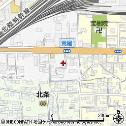 長野県長野市三輪荒屋1168周辺の地図