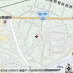 長野県須坂市塩川706周辺の地図