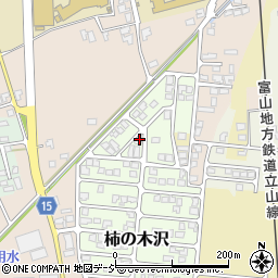 富山県中新川郡立山町柿の木沢3547-17周辺の地図