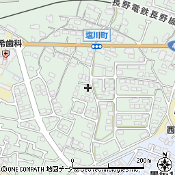 長野県須坂市塩川707周辺の地図