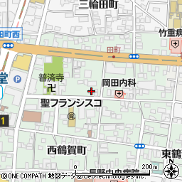 長野県長野市鶴賀西鶴賀町1501-2周辺の地図