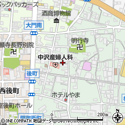 長野県長野市鶴賀権堂町2370周辺の地図
