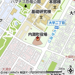 日本海観光バス株式会社　内灘営業所周辺の地図