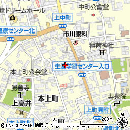 長野県須坂市須坂41周辺の地図
