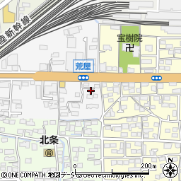 長野県長野市三輪荒屋1159周辺の地図
