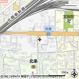 長野県長野市三輪荒屋1169周辺の地図