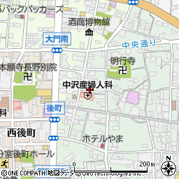 長野県長野市鶴賀権堂町2369周辺の地図