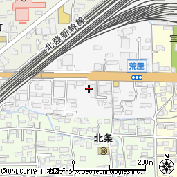 長野県長野市三輪荒屋1181周辺の地図