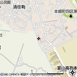 富山県富山市本郷町147周辺の地図