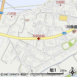 和紙会館周辺の地図