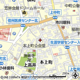 長野県須坂市須坂135周辺の地図