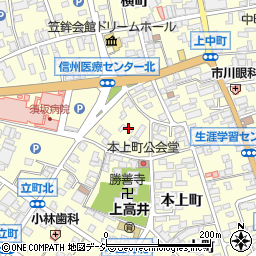 長野県須坂市須坂1351周辺の地図